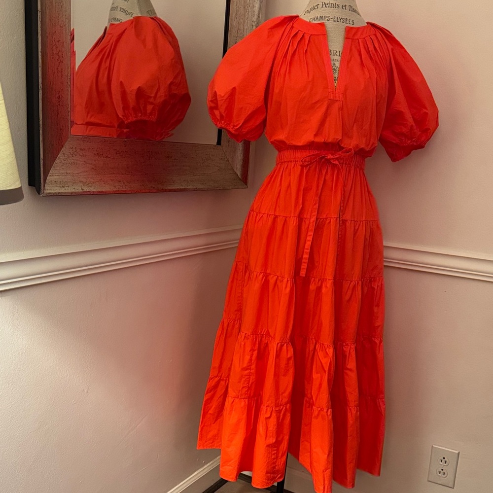 Ulla Johnson Puffy Sleeve Dress | Size S